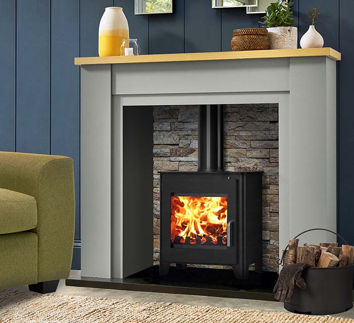 Saltfire ST1 Vision Wood Burning Stove 5Kw