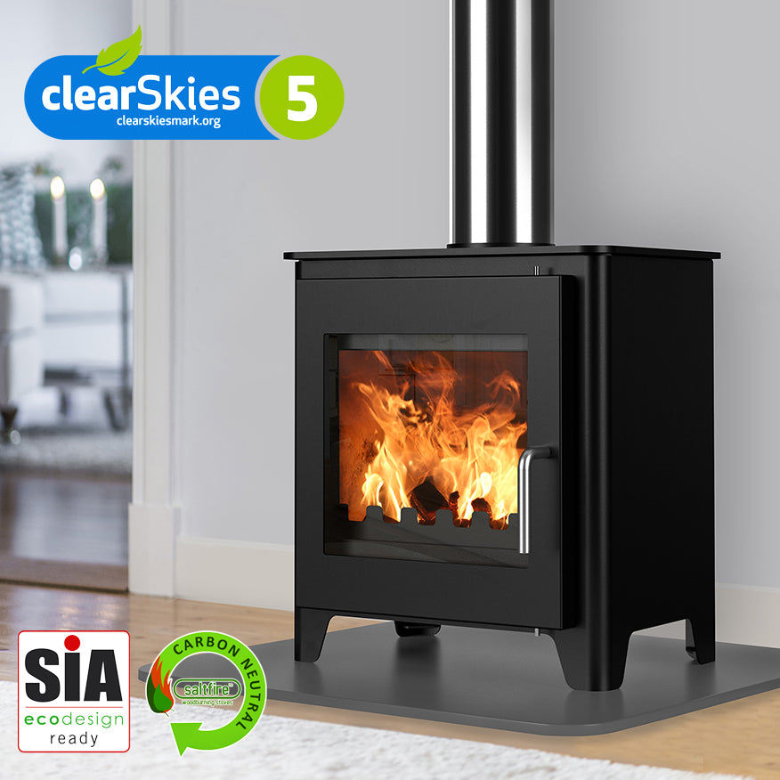Saltfire ST1 Vision Wood Burning Stove 5Kw