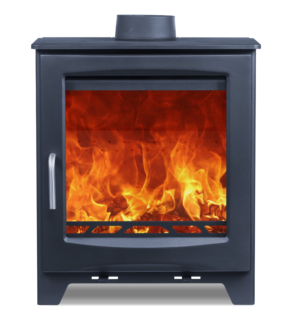 Woodford Didsbury Wide Wood Burning Stove 5Kw