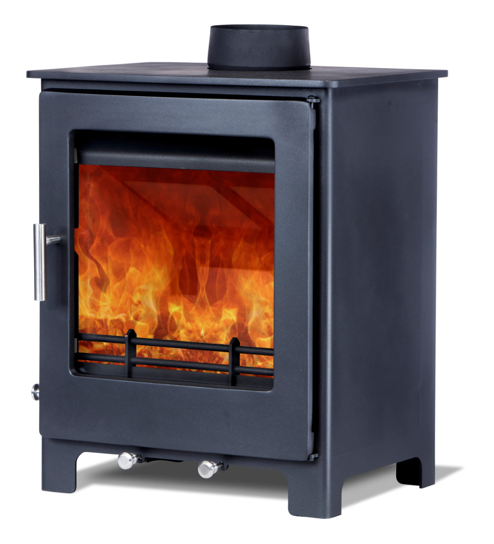 Woodford Lowry 5XL Widescreen Multi Fuel and Wood Burning Stove 4.9Kw