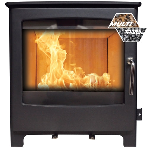 Mi-Fire Large Solway Multi Fuel and Wood Burning Stove 8Kw