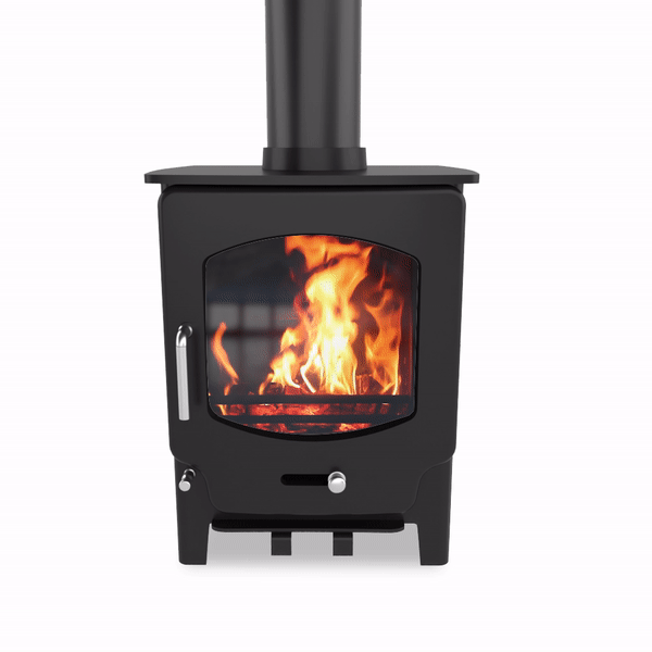 Saltfire ST-X4 Multi Fuel and Wood Burning Stove 4.1Kw