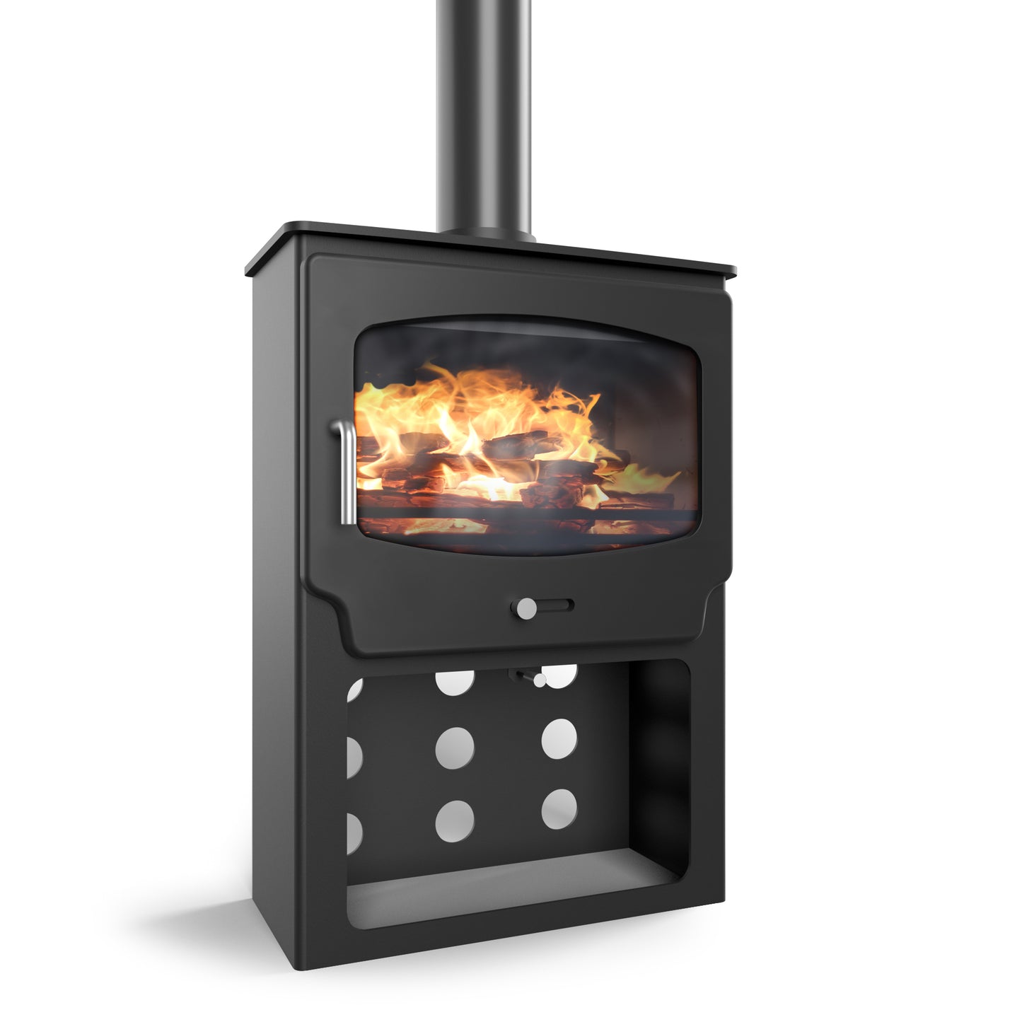 Saltfire ST-X Tall Wide Bioethanol Stove 5Kw