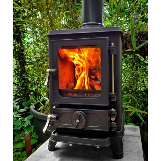 Eco Hobbit SE Multi Fuel and Wood Burning Stove 4.1Kw