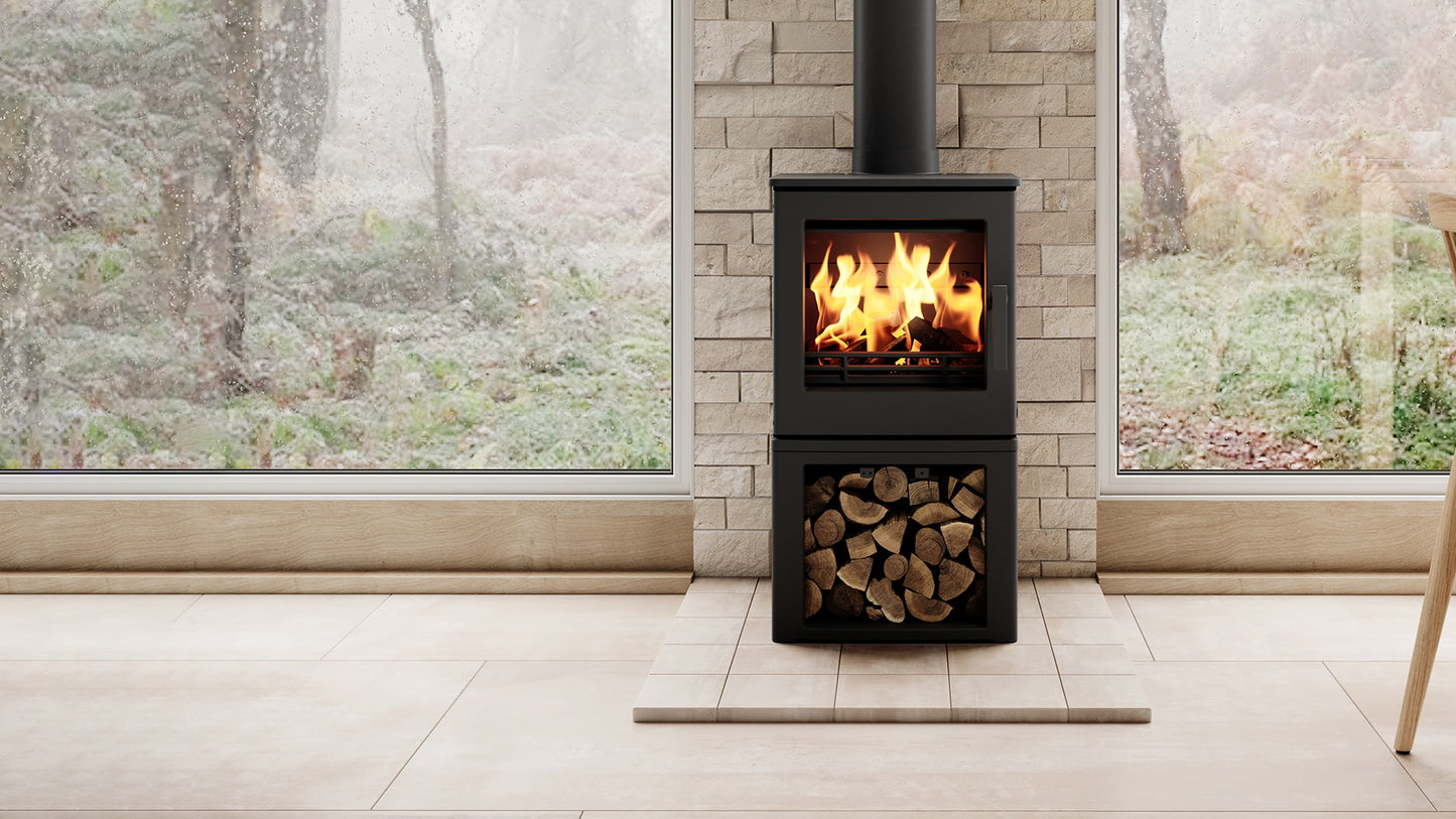 ACR Woodpecker WP4LS Wood Burning Stove 4.3Kw