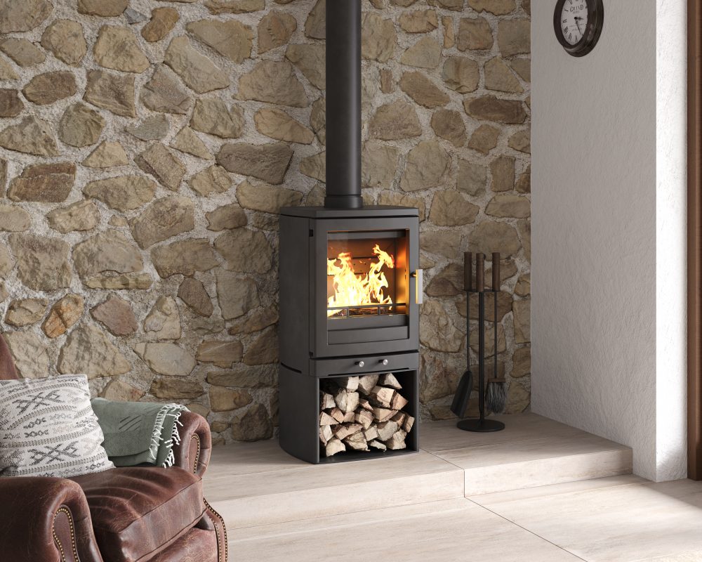 ACR Woodpecker WP5QLS Multi Fuel and wood Burning Stove 5Kw