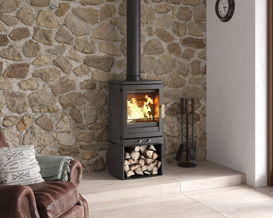 ACR Woodpecker WP5QLS Multi Fuel and wood Burning Stove 5Kw