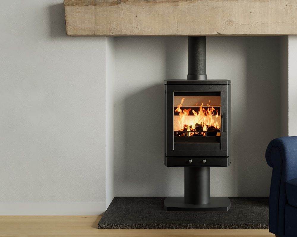 ACR Woodpecker WP5QP Multi Fuel and Wood Burning Stove 5Kw