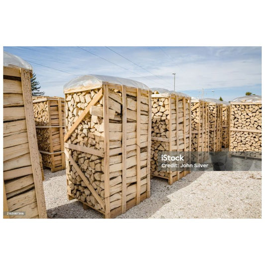 Kiln Dried Firewood Crate