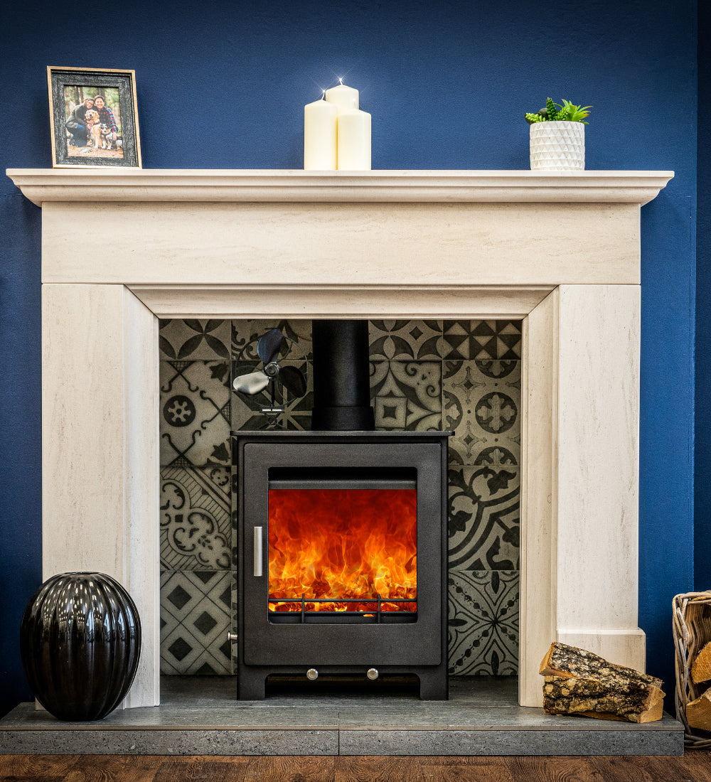 Woodford Lowry 5X Multi Fuel and Wood Burning Stove 5Kw