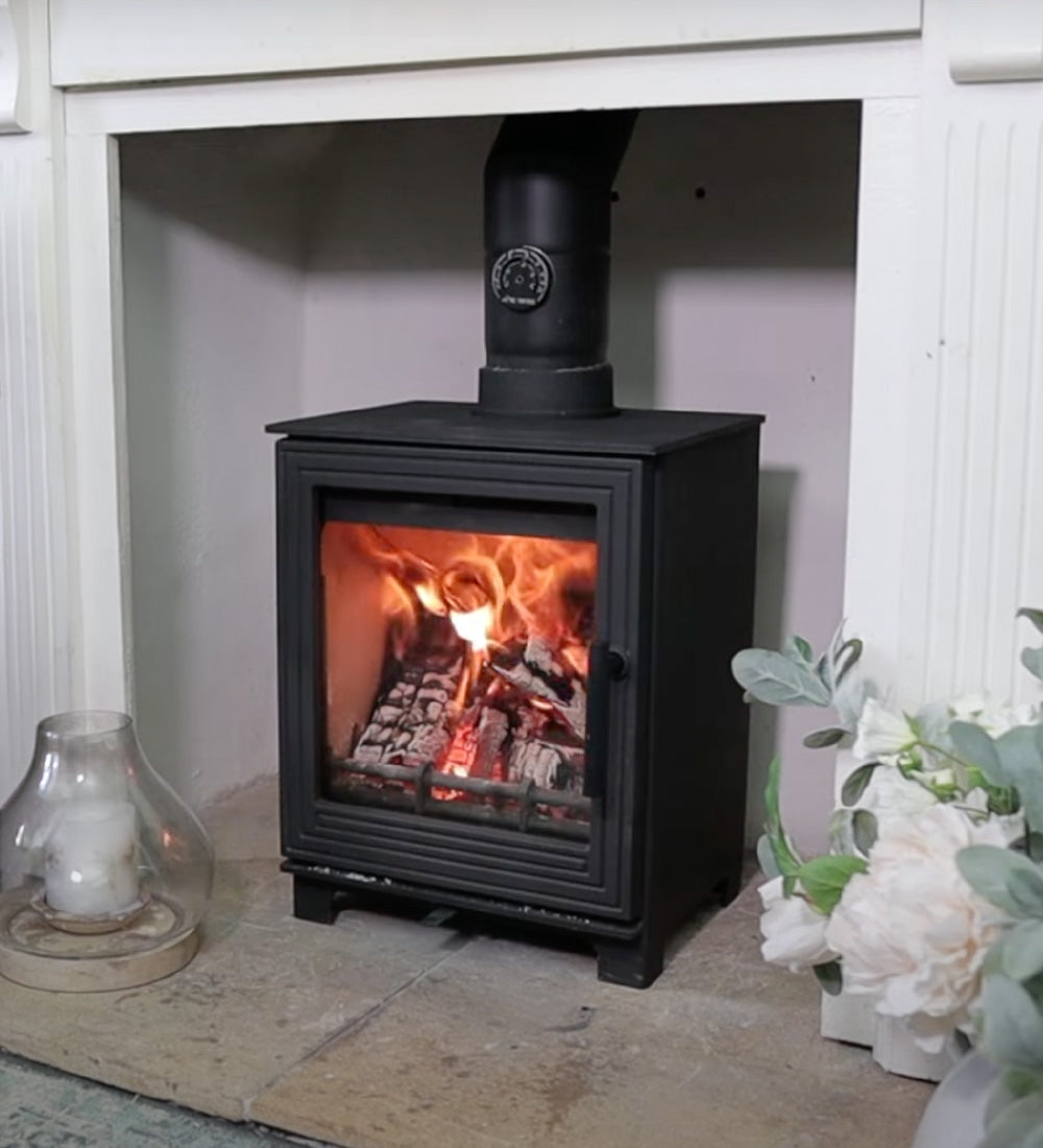 Woodford Pankhurst Wood Burning Stove 4.1Kw