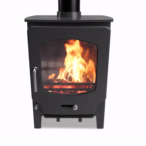 Saltfire ST-X5 Multi Fuel and Wood Burning Stove 5Kw