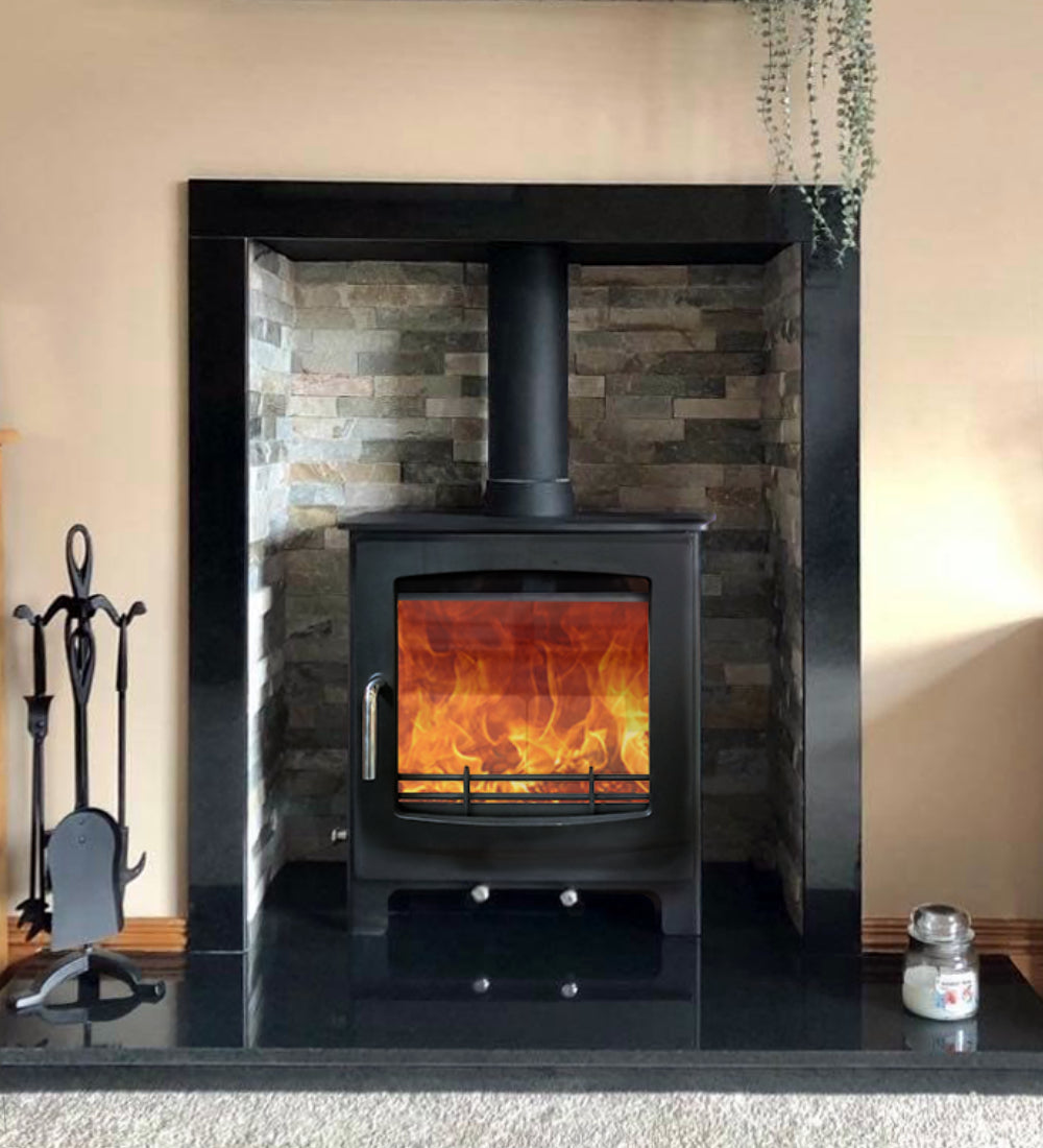 Woodford Turing 5X Multi Fuel and Wood Burning Stove 5Kw