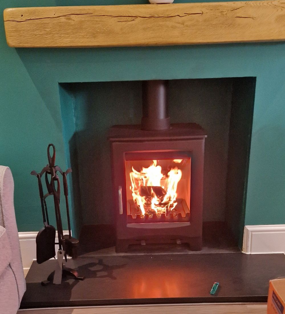 Woodford Didsbury Wood Burning Stove 5kw